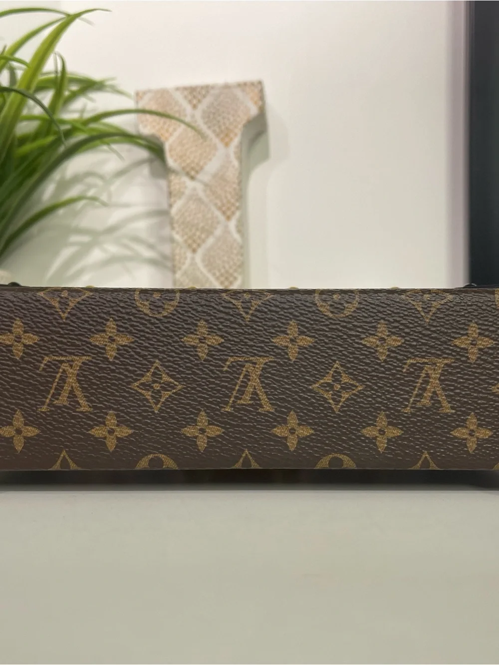 Louis Vuitton Brown Monogram Petite Malle Crossbody Bag